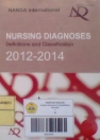 Image of Nursing Diagnosis Definitions and Classification 2012 - 2014 (FC)