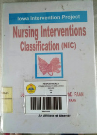 Image of Nursing Interventions Classifications ( NIC ) Edisi 4 (FC)