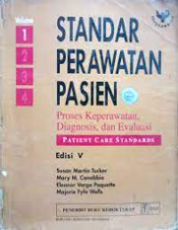 Image of Standar Perawatan Pasien Volume 1 Edisi V