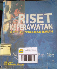 Image of Riset Keperawatan 7 Teknik Penulisan Ilmiah