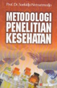 Image of Metodologi penelitian kesehatan