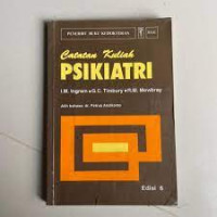 Image of Catatan Kuliah Psikiatri  Edisi 6 (FC) = Notes on Psychiatry