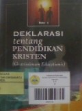 Deklarasi Tentang Pendidikan Kristen ( Gravissimum Educationis) - Buku 1
