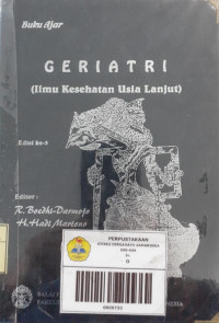 Image of Buku Ajar Geriatri ; Ilmu Kesehatan Usia lanjut  Edisi 3 (FC)