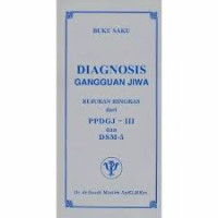 Image of Buku Saku Diagnosis Gangguan Jiwa