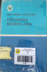 Image of Buku Pedoman Petugas Klinik Keluarga Berencana