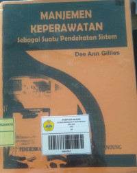 Image of Manajemen Keperawatan Sebagai Suatu Pendekatan Sistem FC