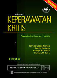 Image of Keperawatan Kritis; Pendekatan Asuhan Holistik