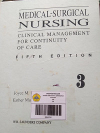 Image of Medical-Surgical Nursing; Clinical Management For Continuity Of Care Volume 3 Edisi 5