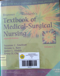 Image of Brunner & Suddarth,s Textbook of Medical-Surgical Nursing Volume 1 Edisi 11