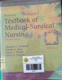 Image of Brunner & Suddarth,s Textbook of Medical-Surgical Nursing Volume 2 Edisi 11