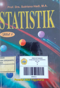 Image of Statistik Jilid 1 Cet. 20