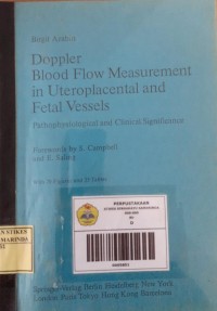 Doppler Blood Flow Measurement in Uteroplancental and Fetal Vessels (FC) Image of Doppler Blood Flow Measurement in Uteroplancental and Fetal Vessels (FC)